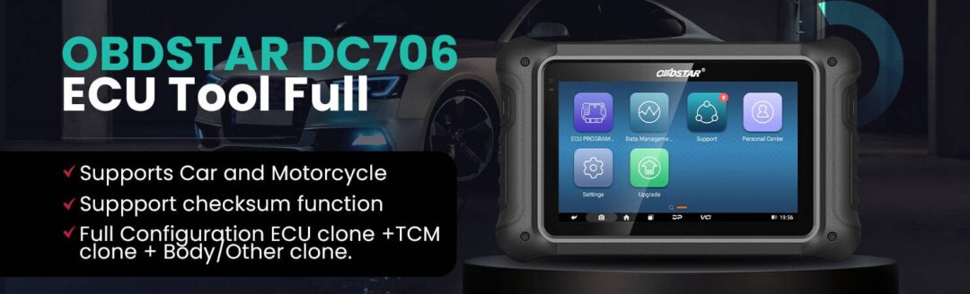 OBDSTAR DC706 ECU TOOL FULL