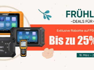 FRÜHLINGS-DEALS FÜR OBDSTAR