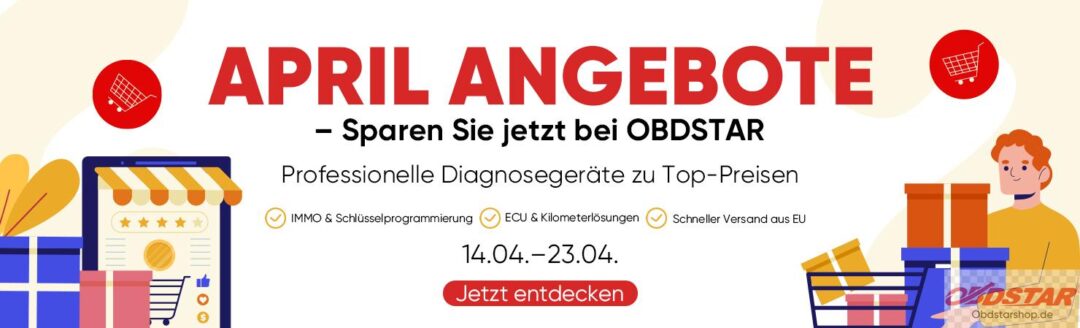 OBDSTARshop April Angebote