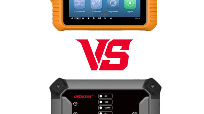 OBDSTAR G3 Full Version VS OBDSTAR ECU MASTER