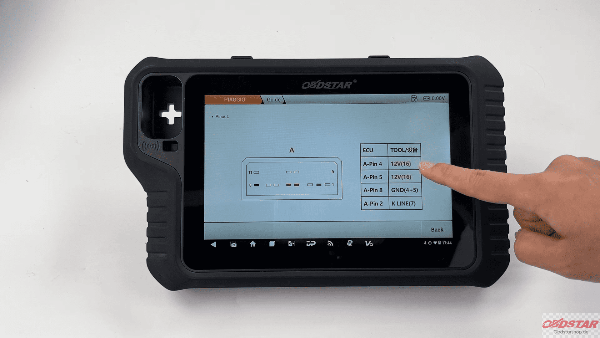 OBDSTAR MotoMaster Motorcycle Diagnostic Scanner