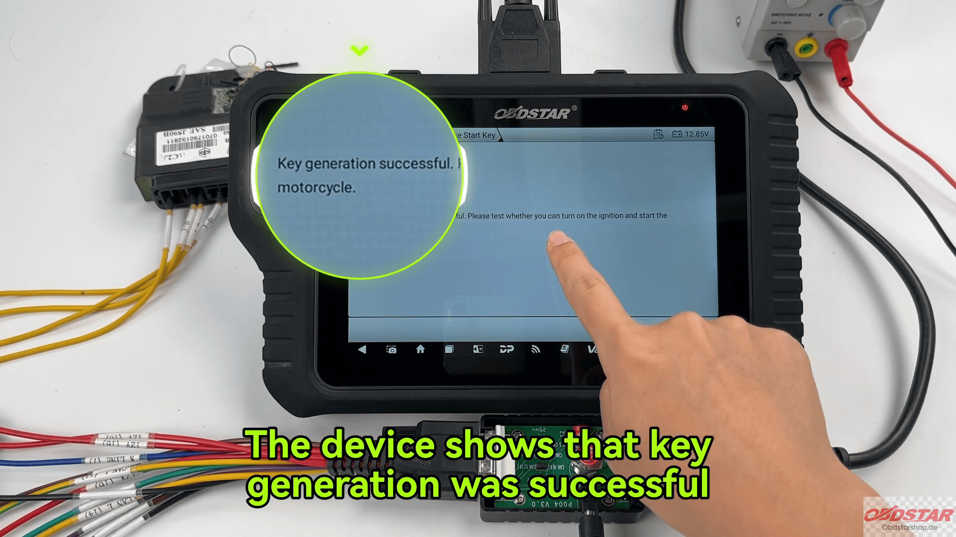 OBDSTAR MotoMaster Motorcycle Diagnostic Scanner