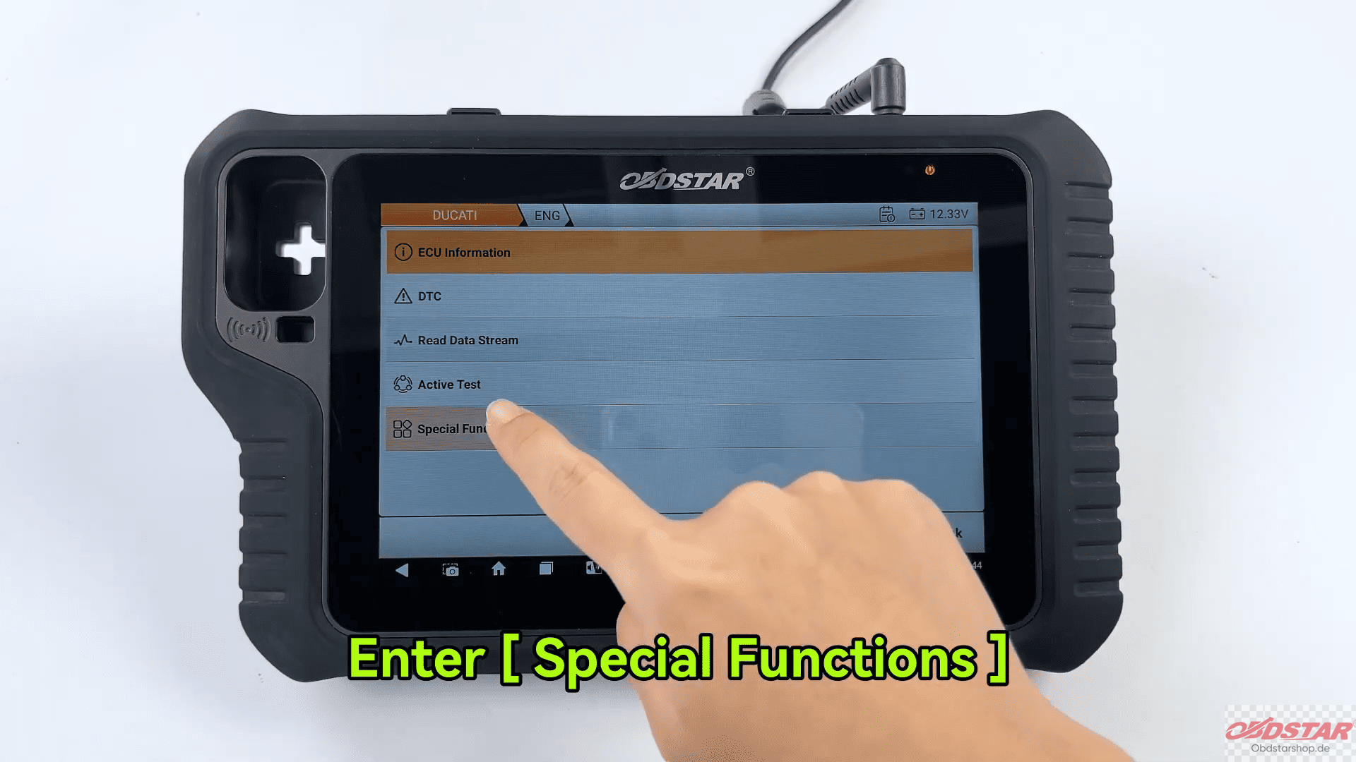 OBDSTAR MOTOMASTER STD diagnostic scanner
