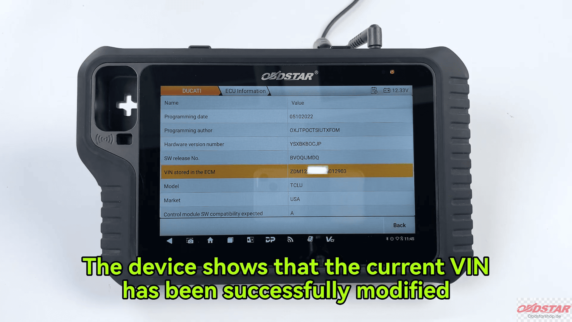 OBDSTAR MOTOMASTER diagnostic scanner