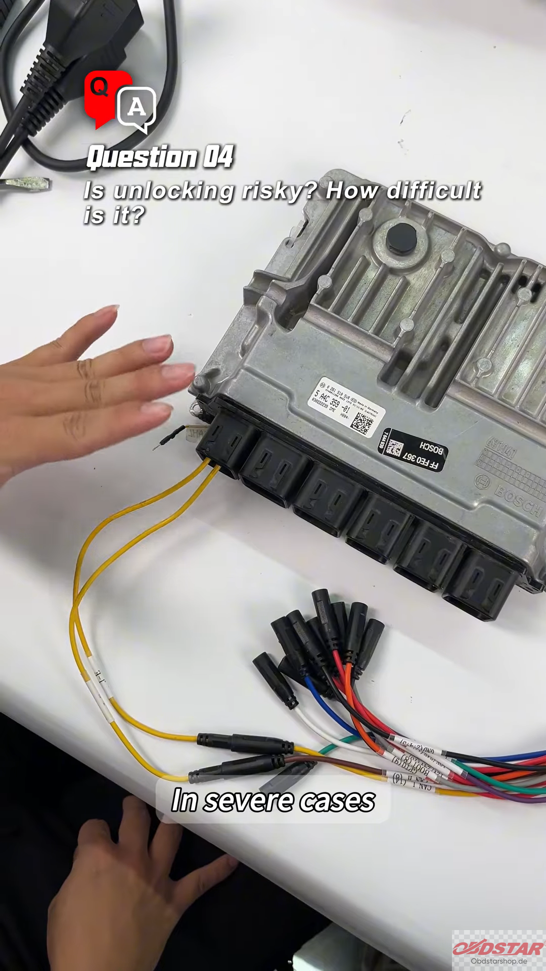 OBDSTAR device needs Maintain Stable Power